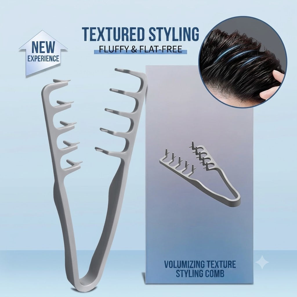 Fluffy Korean Textured Styling Comb