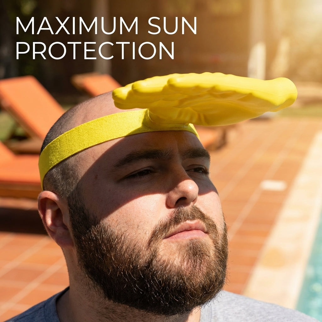 Funny Hand Palm Sun Hat – Anti-Sun Visor Cap | Novelty Outdoor Headwear