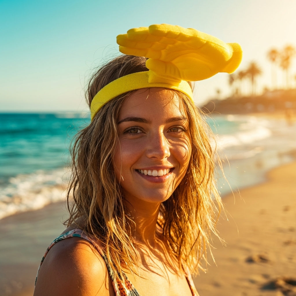 Funny Hand Palm Sun Hat – Anti-Sun Visor Cap | Novelty Outdoor Headwear