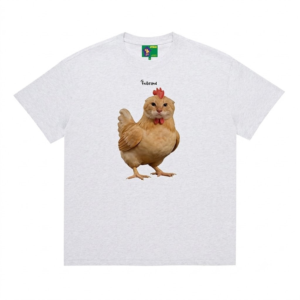 The "Cat-Chicken" Graphic Tee