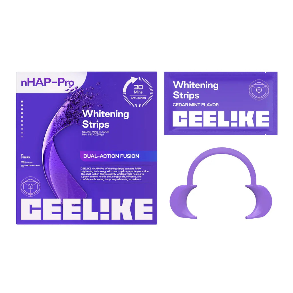 Purple Teeth Whitening Strips