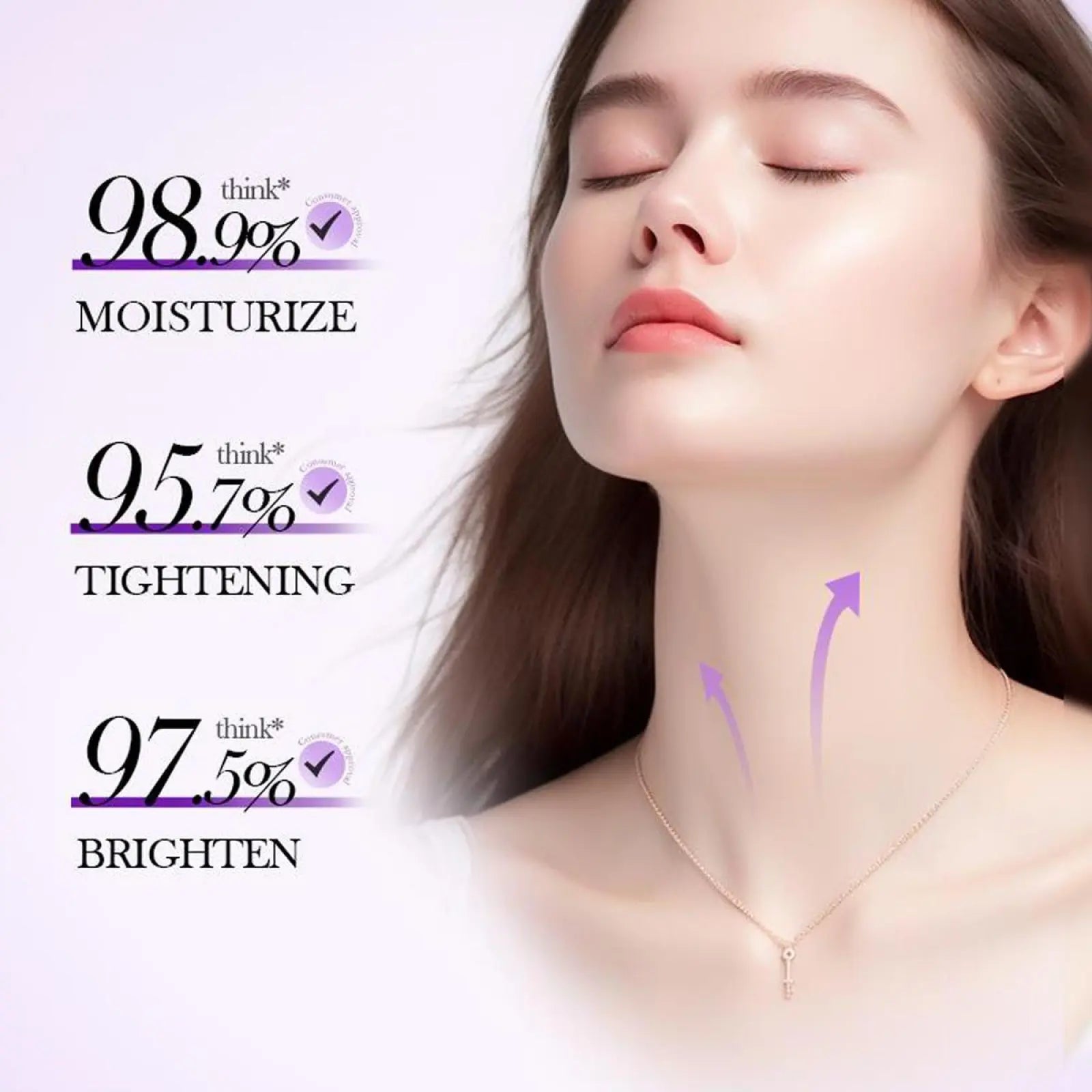 Collagen Neck Cream Suitable for Wrinkled Skin,with Hyaluronic Acid,VitaminC+E.