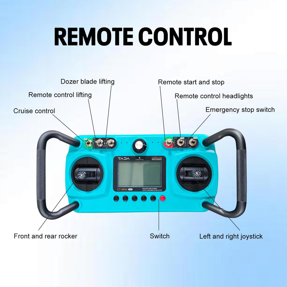 Remote Control Lawn Mower