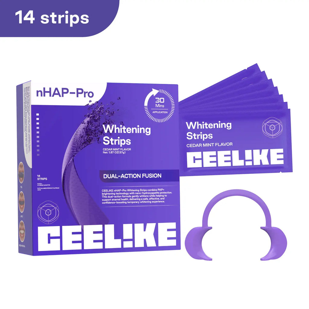 Purple Teeth Whitening Strips