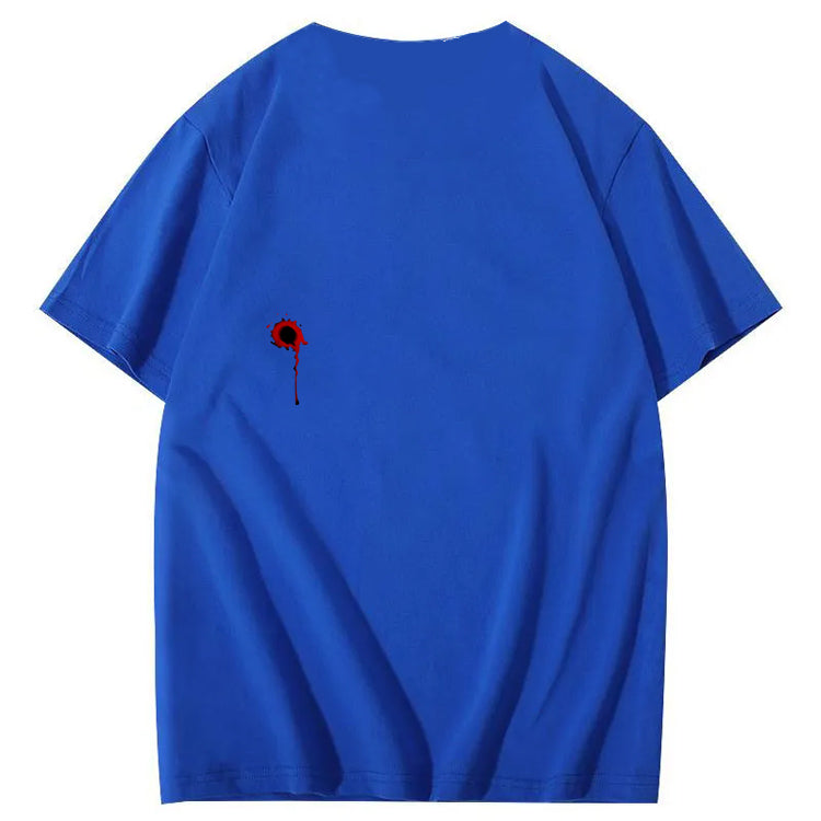 I'm Fine Pattern100% Cotton T-Shirt