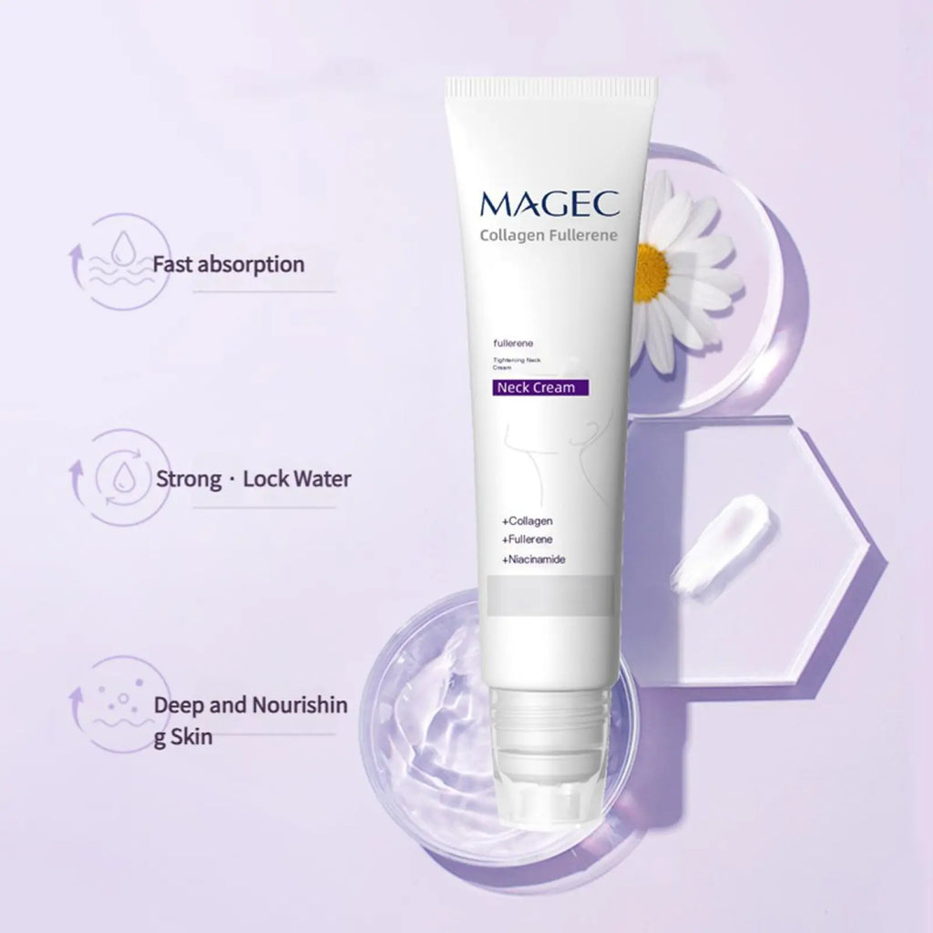 Collagen Neck Cream Suitable for Wrinkled Skin,with Hyaluronic Acid,VitaminC+E.