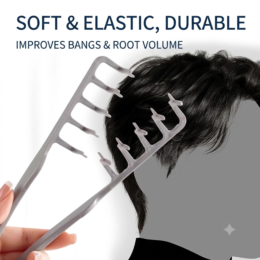 Fluffy Korean Textured Styling Comb