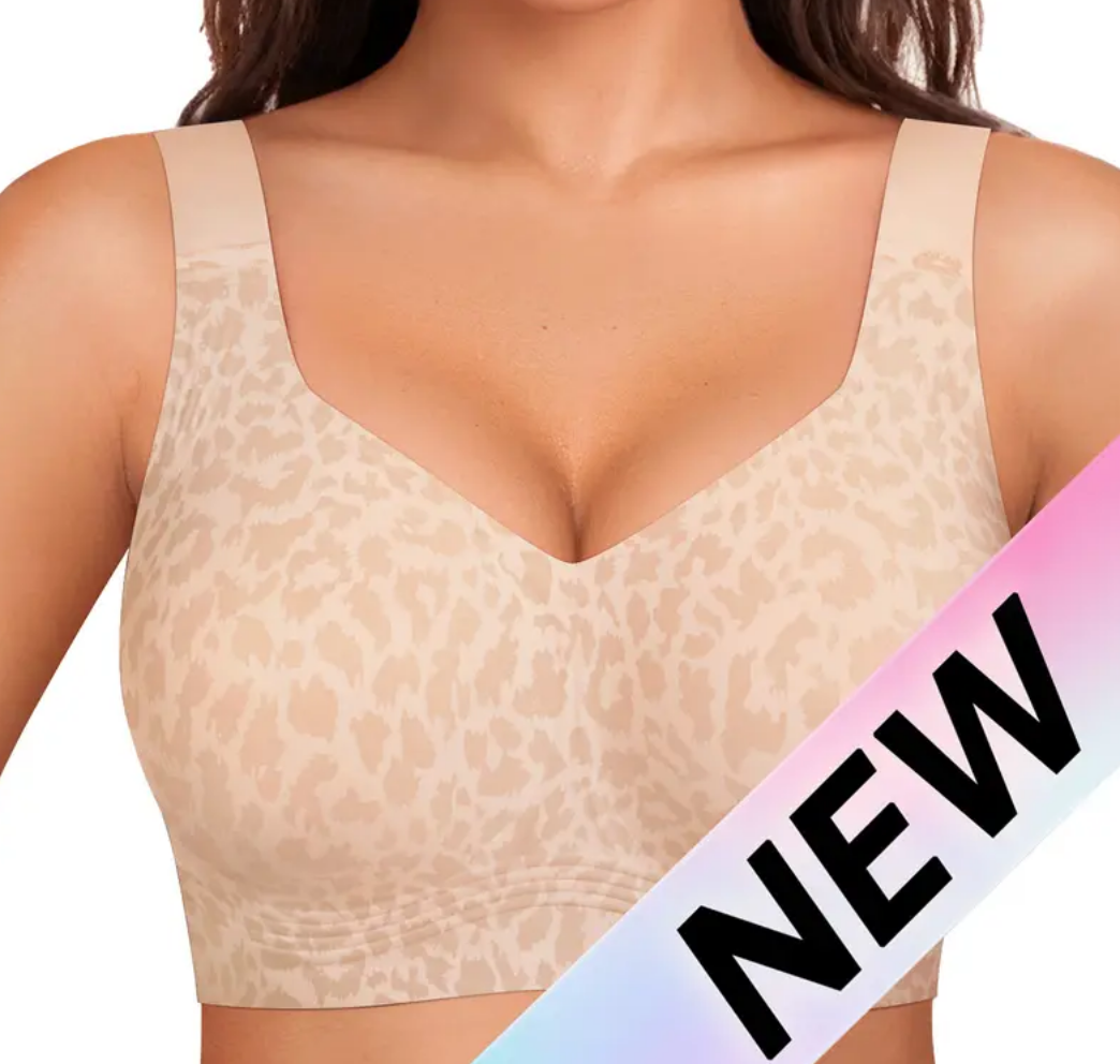 Women Jelly Bras Wirefree Full Coverage No Underwire Everyday Bras Comfortable Wireless Padded Tshirt Bra