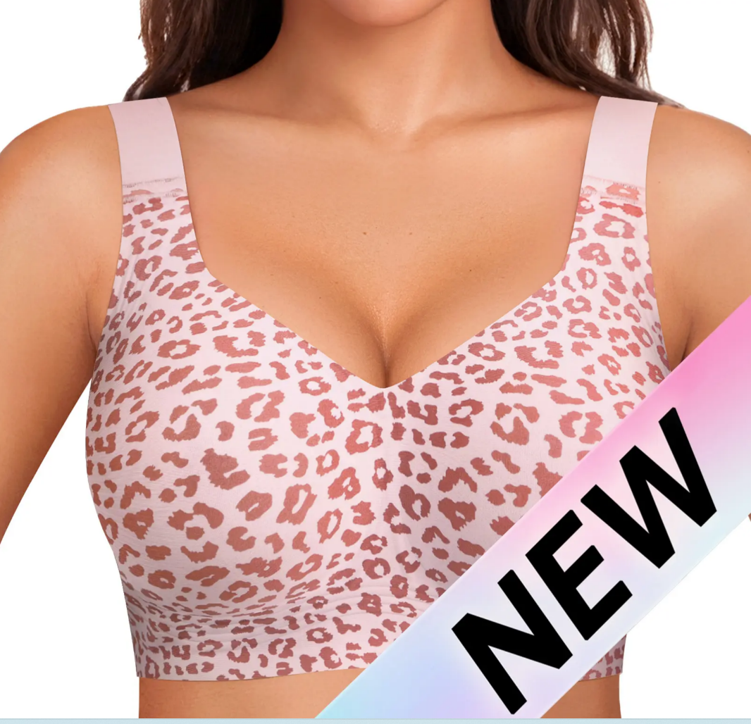 Women Jelly Bras Wirefree Full Coverage No Underwire Everyday Bras Comfortable Wireless Padded Tshirt Bra
