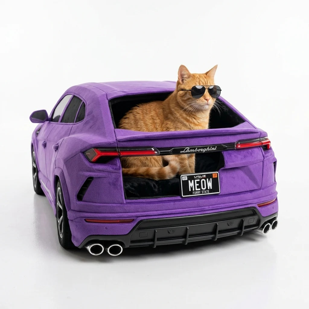 Luxury Sports Car Pet Bed