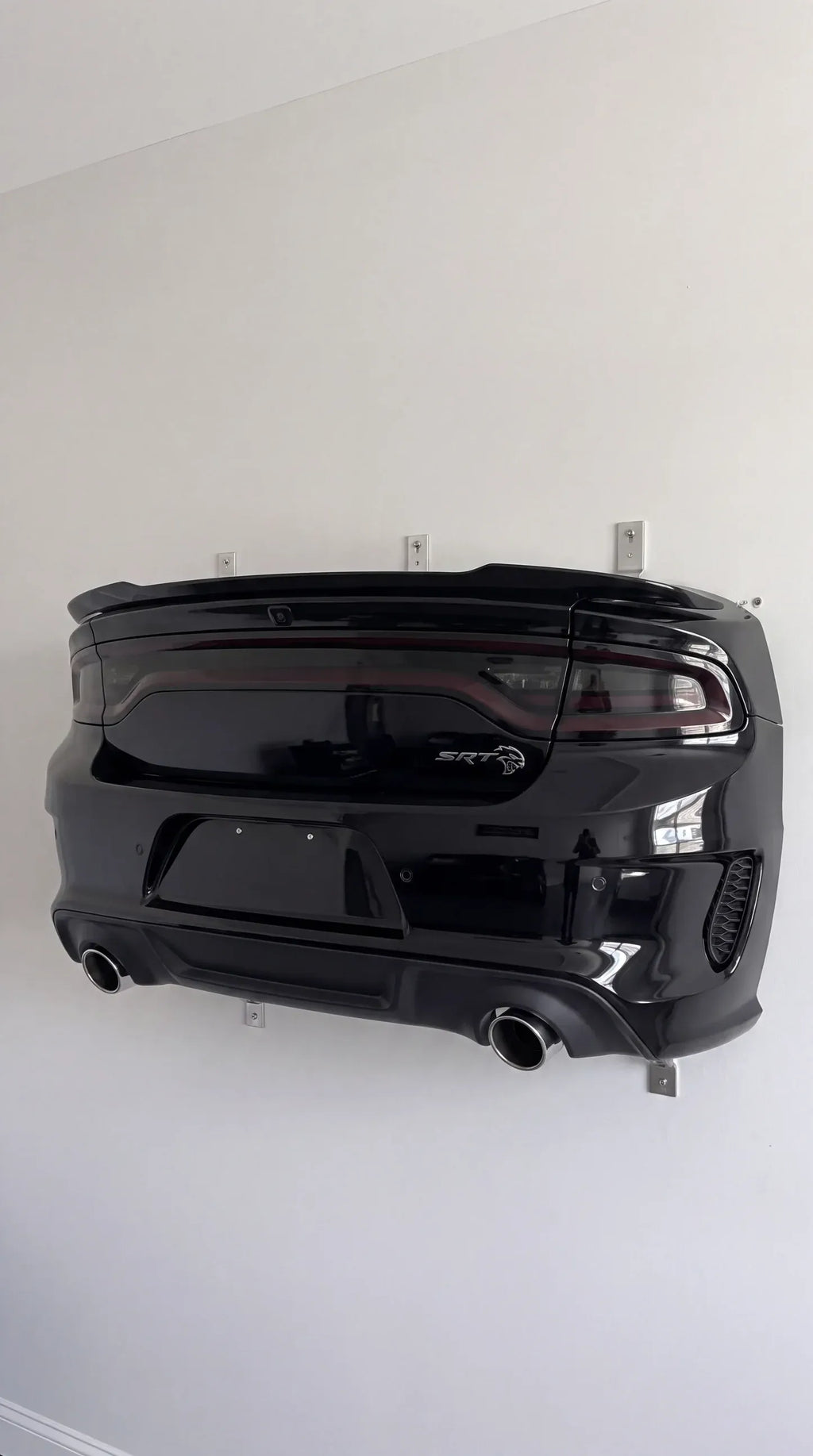 Wall-Mounted Car Display Rack