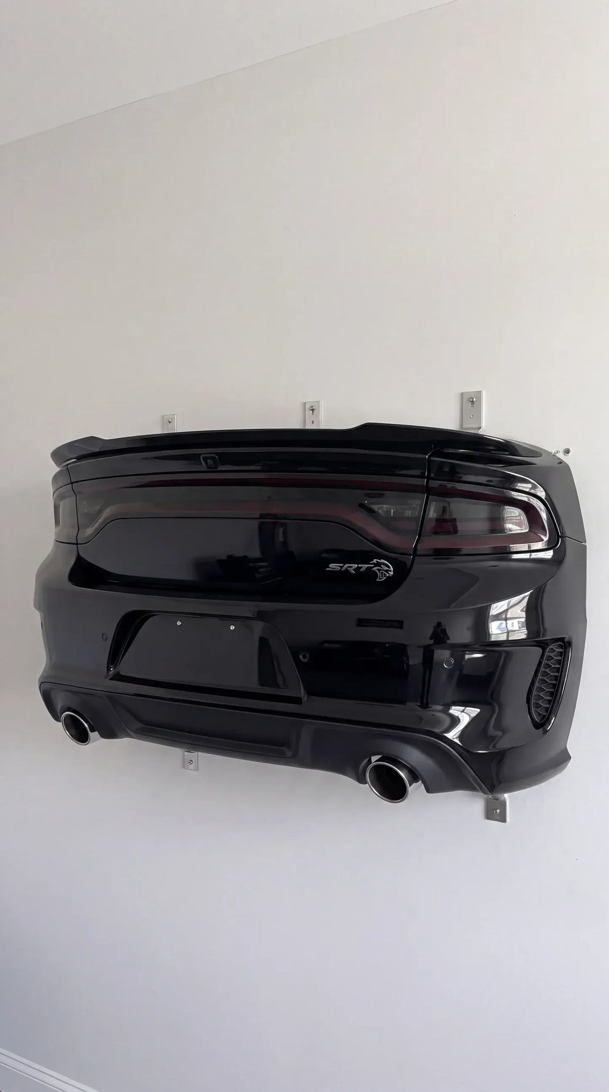 Wall-Mounted Car Display Rack