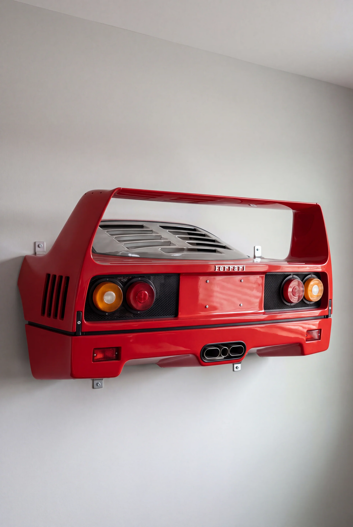 Wall-Mounted Car Display Rack