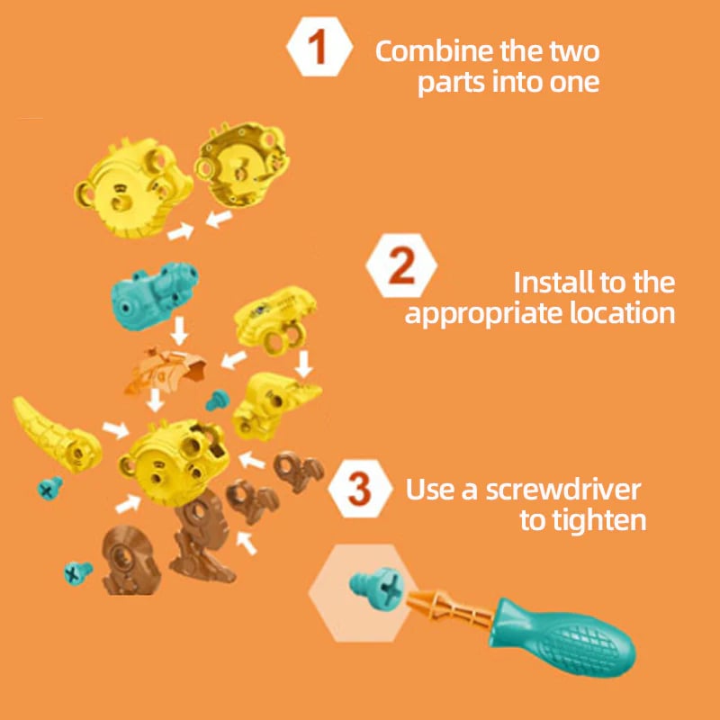 DIY Dinosaur Toy Kit