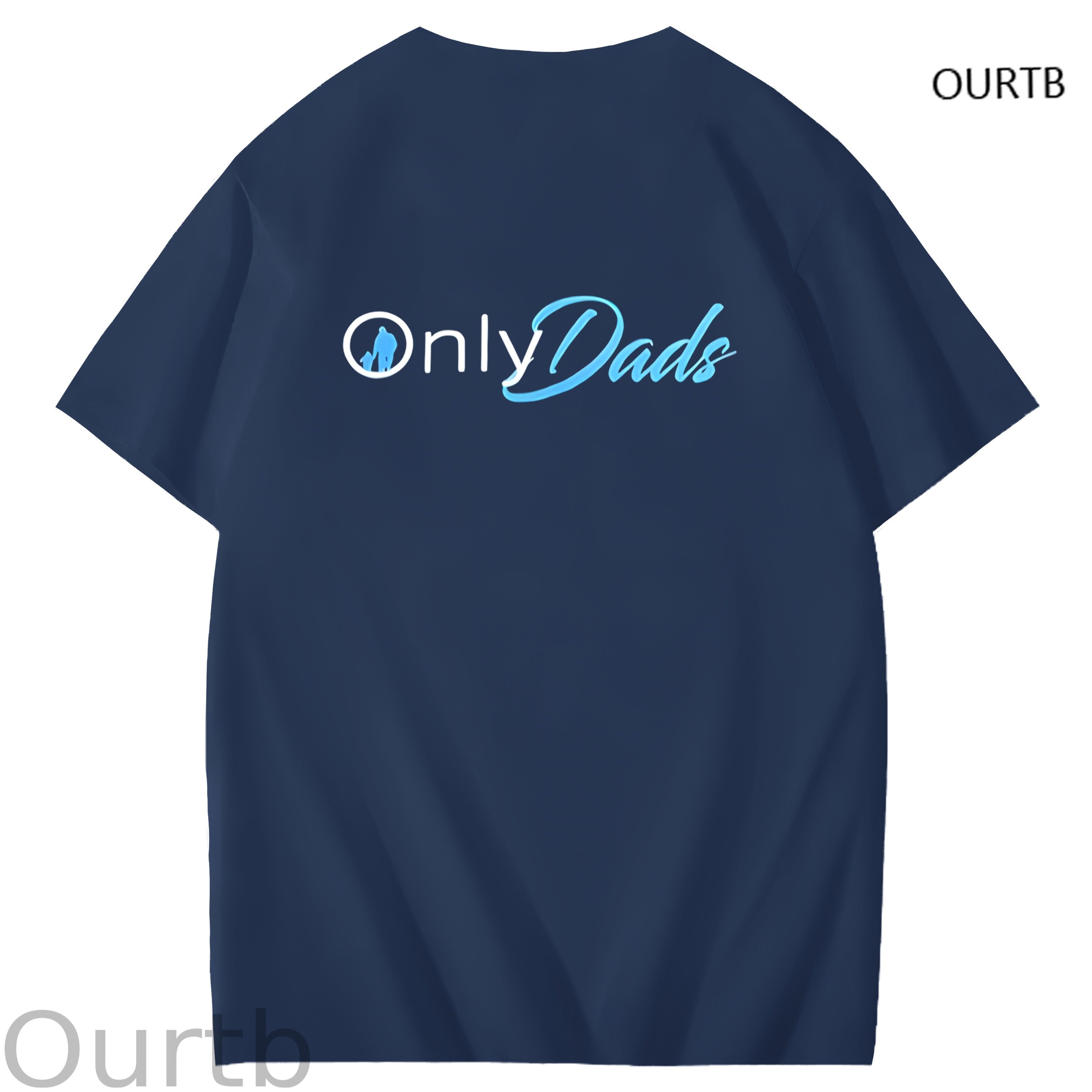 Only Dads Art Pattern Print T-Shirt