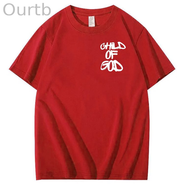 Child Of God Print Crew Neck T-Shirt