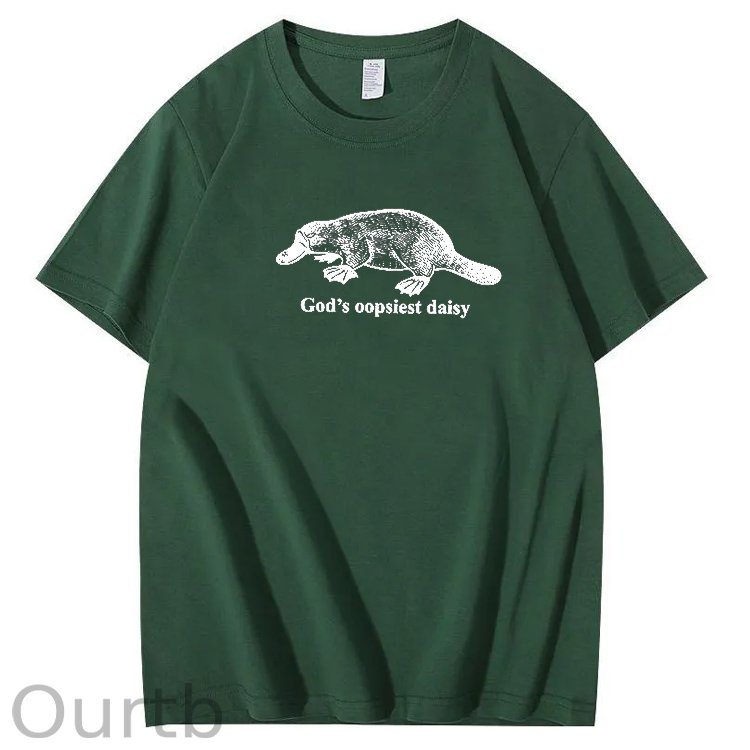 God's Oopsiest Daisy Print Crew Neck T-Shirt