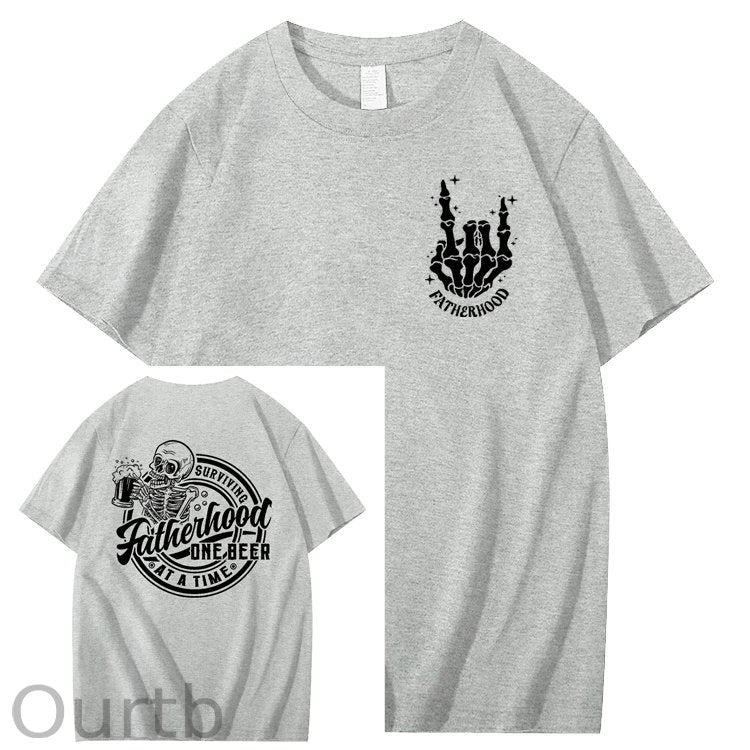 Surviving Fatherhood One Beer At A Time T-Shirt