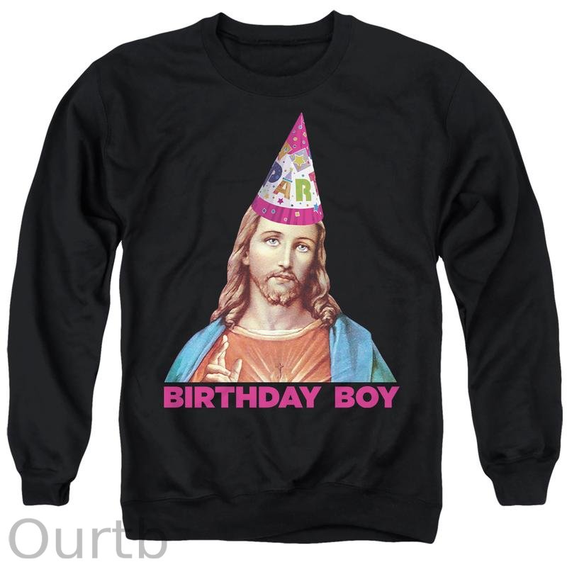 Jesus Birthday Boy Unisex Gift Adult Sweatshirts Christmas