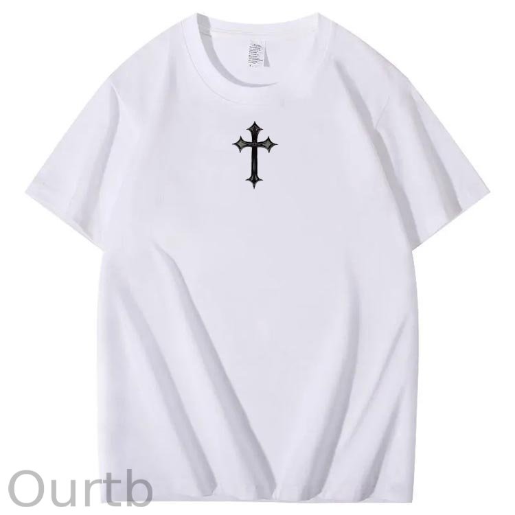 Jesus Is Being Pattern Crew Neck T-Shirt