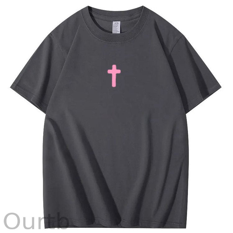 Jesus Saves  Pattern100% Cotton T-Shirt