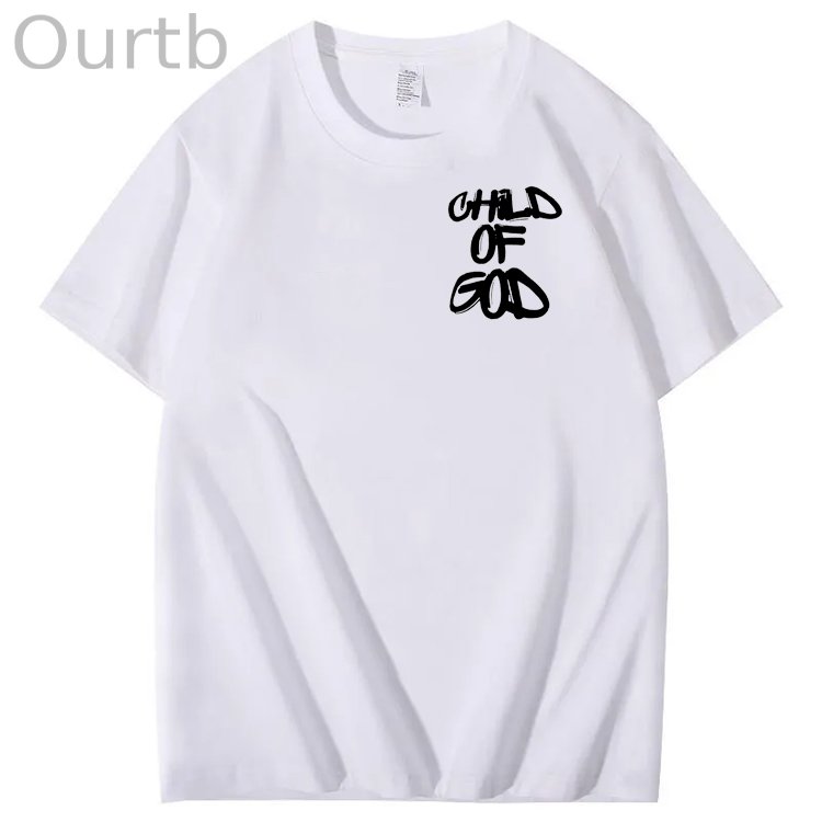 Child Of God Print Crew Neck T-Shirt