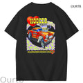 Hooker Headers Art Pattern Print T-Shirt