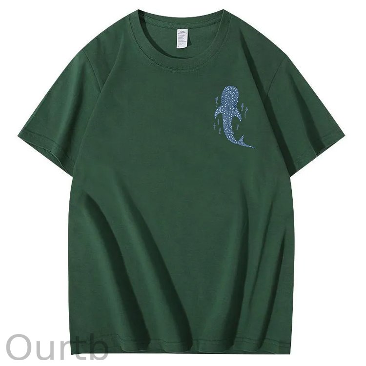 Whale Shark When You Go Through Deep Waters I Will Be With You Isaiah 43:2 100% Cotton T-Shirt
