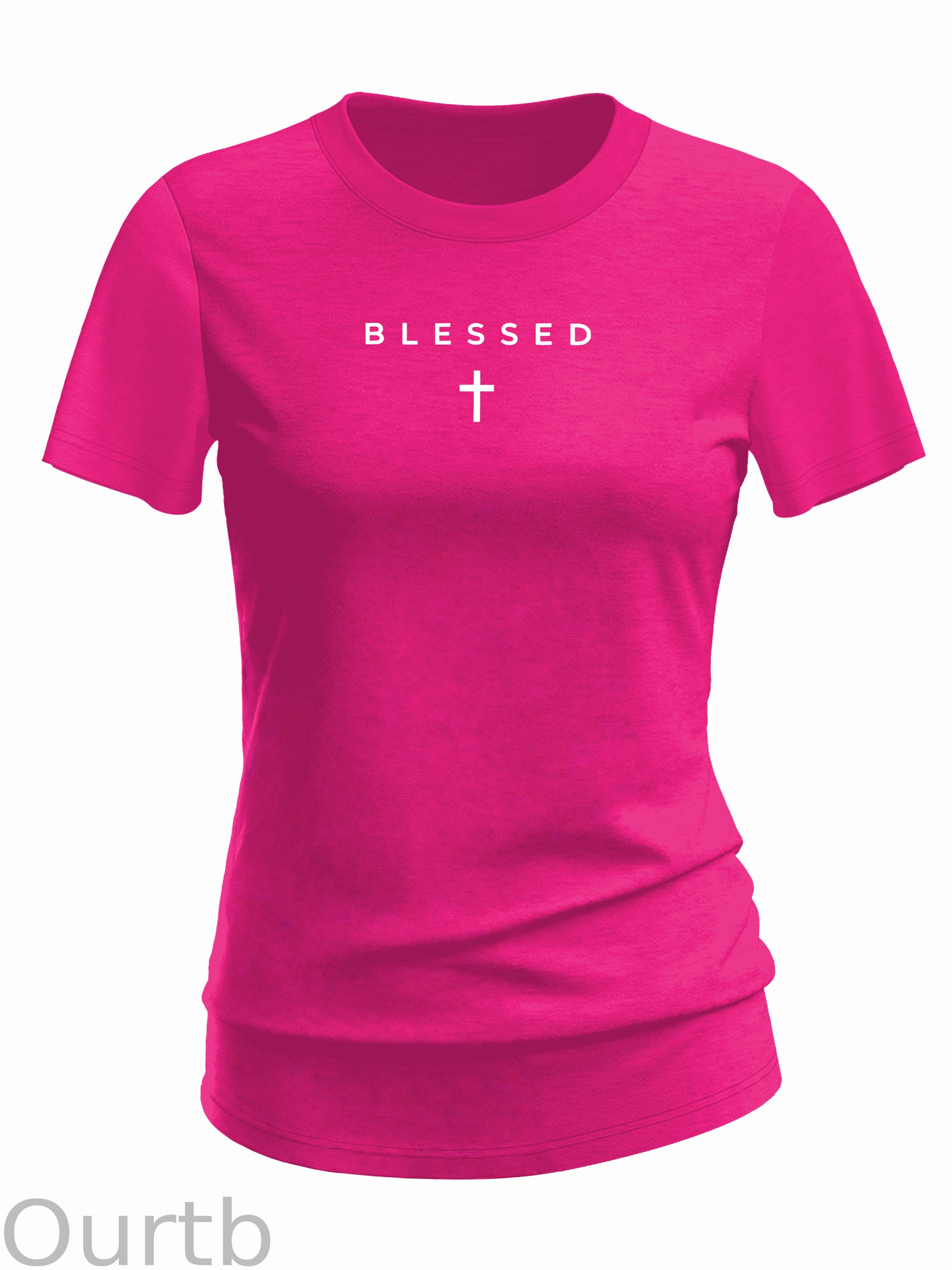 Cross Blessed 100% Cotton T-Shirt