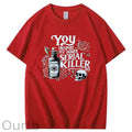 You Inspire My Inner Special Killer Pattern  Print 100%Cotton T-Shirt