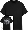 Walk With Faith Pattern Printing Print Crew Neck T-Shirt