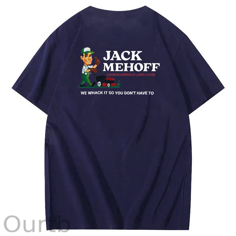 We Whack It So You Don't Have To  Pattern  Print 100%Cotton T-Shirt
