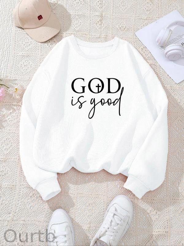 God Is Good 100% Cotton Fleece Sweatshirt