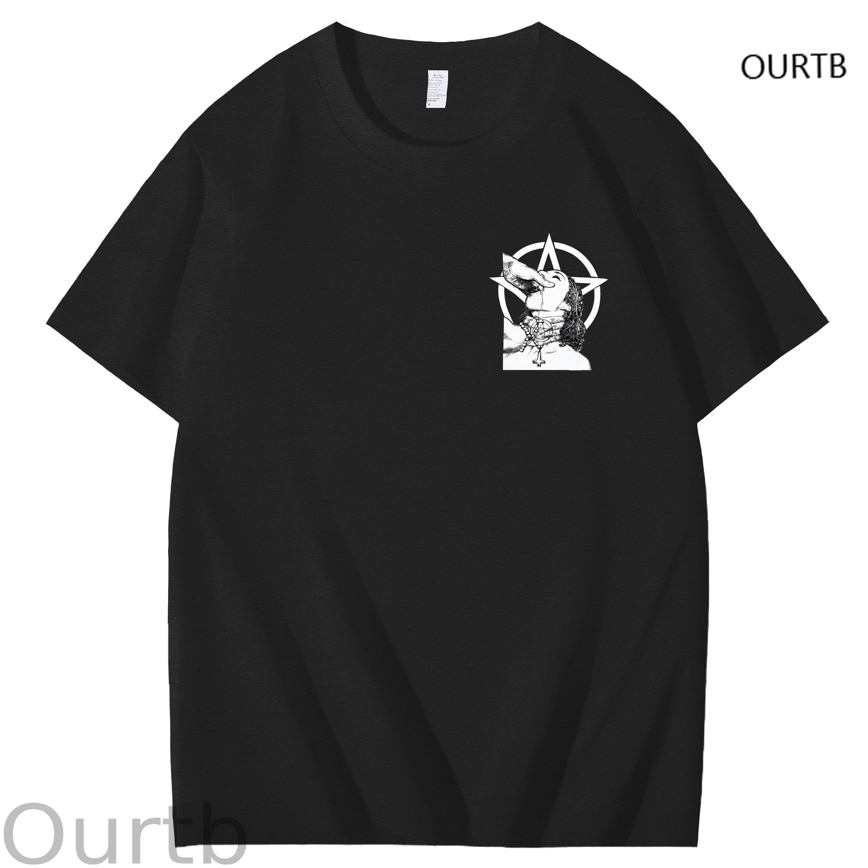 Haywood Satanic Nun Faith Funny Adult Art Pattern Print T-Shirt