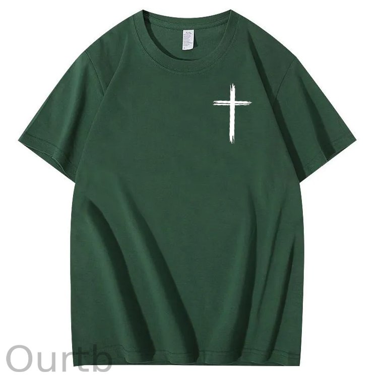 Save Me Pattern Crew Neck T-Shirt