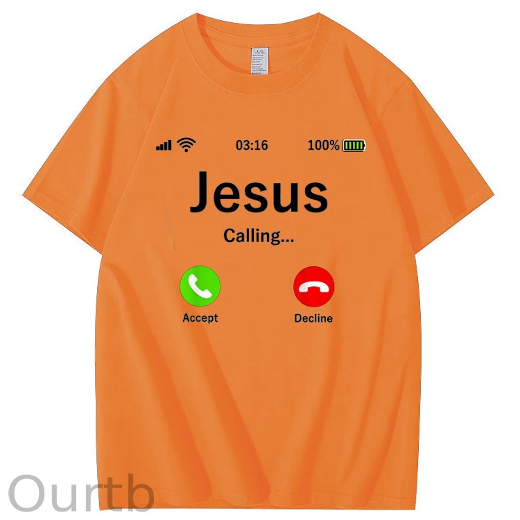 Jesus Calling Pattern100% Cotton T-Shirt