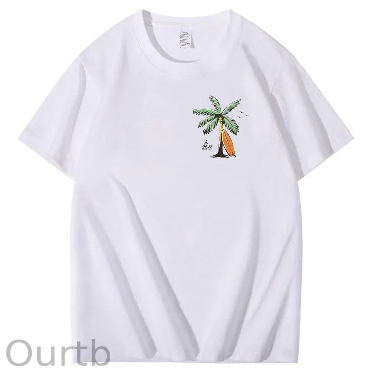 Be Still  Pattern Print 100%Cotton T-Shirt