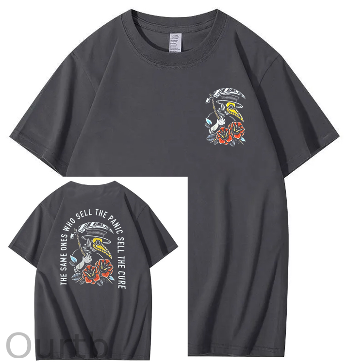 The Same Ones Who Sell The Panic Sell The Cure Tee