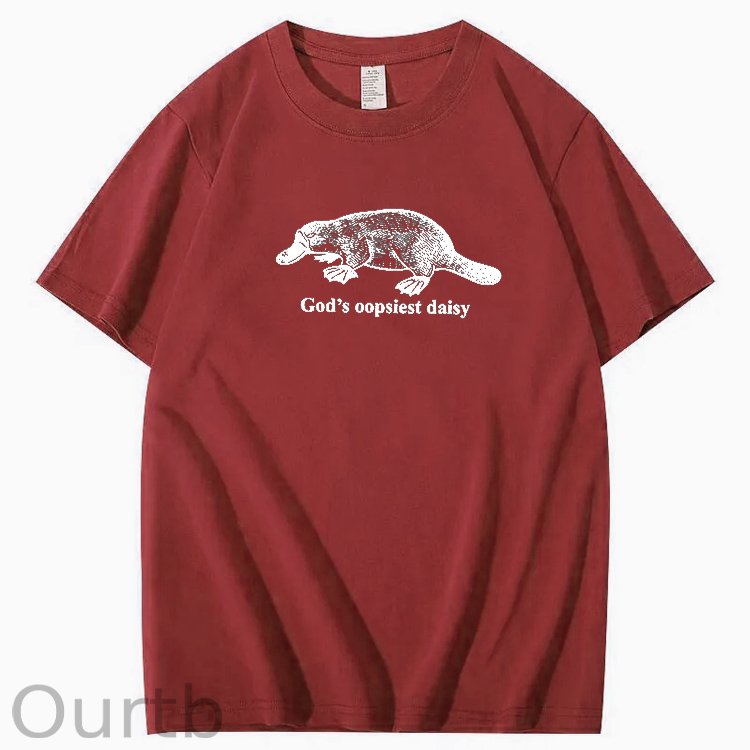 God's Oopsiest Daisy Print Crew Neck T-Shirt