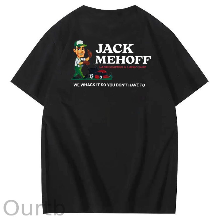 We Whack It So You Don't Have To  Pattern  Print 100%Cotton T-Shirt