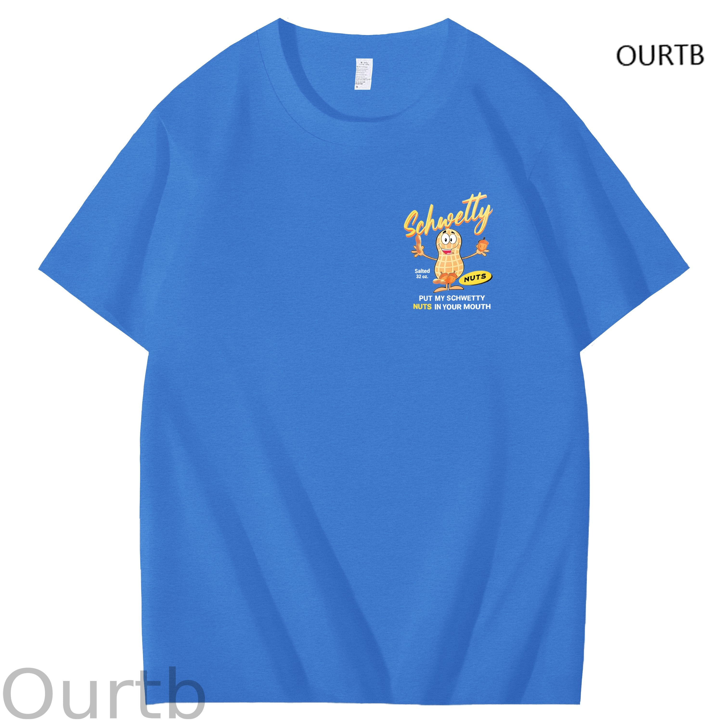 Schwetty Put My Schwetty Nuts In Your Mouth Art Pattern Print T-Shirt