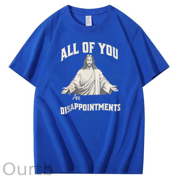 All Of  You Pattern Print Crew Neck T-Shirt