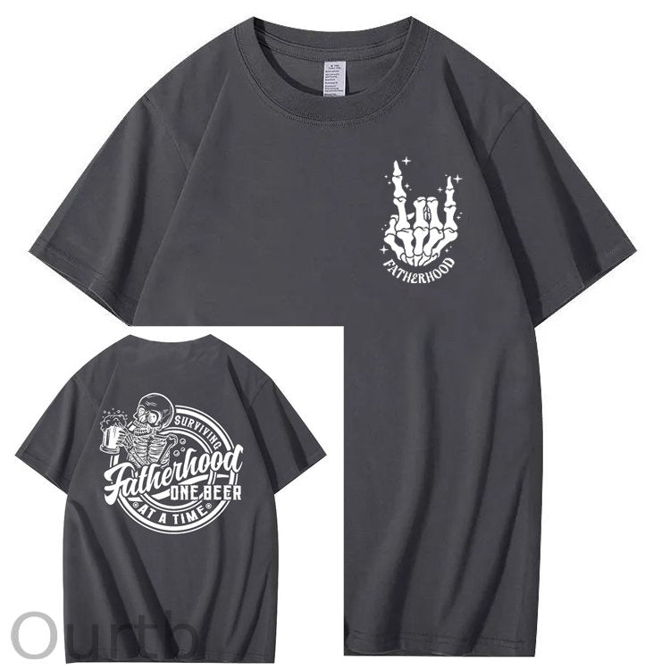 Surviving Fatherhood One Beer At A Time T-Shirt
