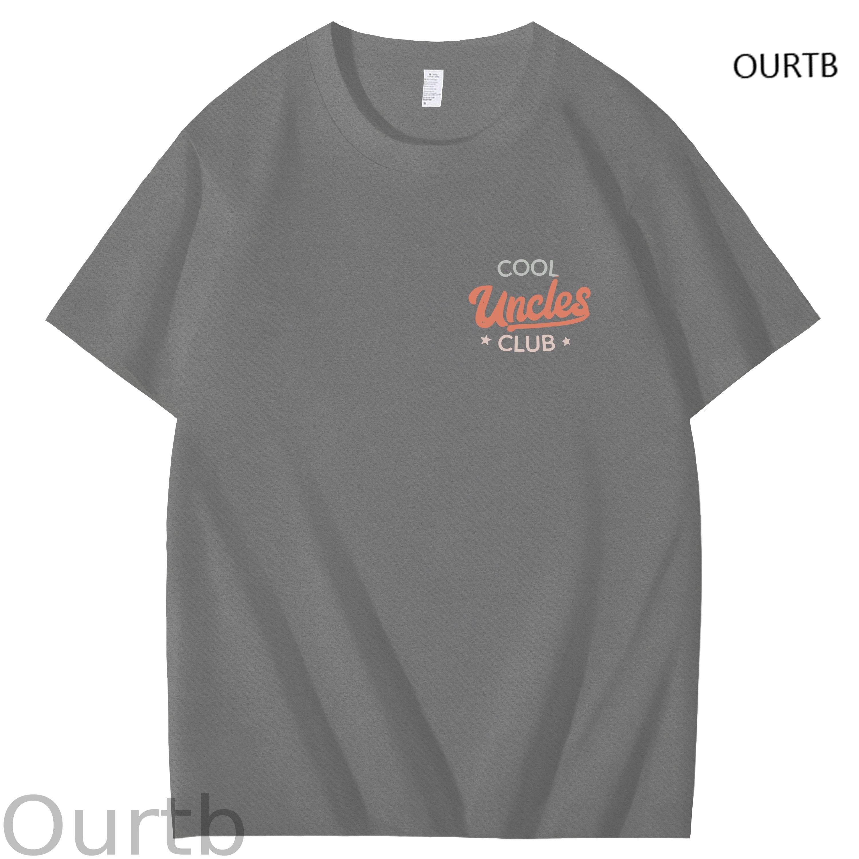 Uncle The Man The Myth The Bad Influence Cool Uncle Club Art Pattern Print T-Shirt