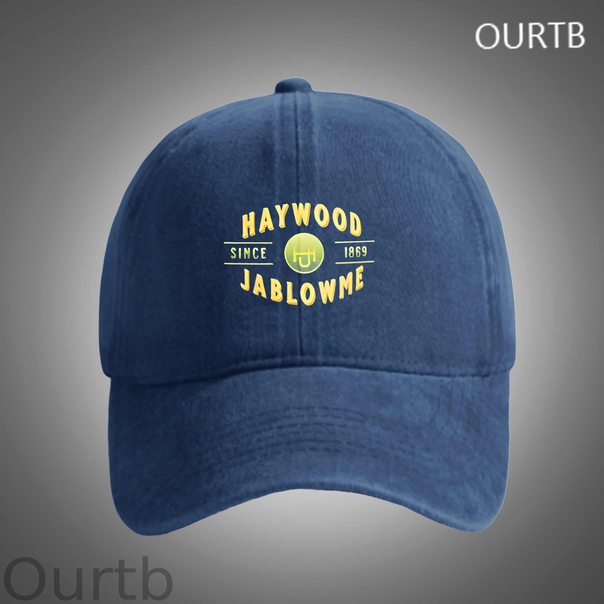 Haywood Jablowme Since 1869 Timber Co Funny Art Print Unisex Distressed Cotton Washed Art Print Hat