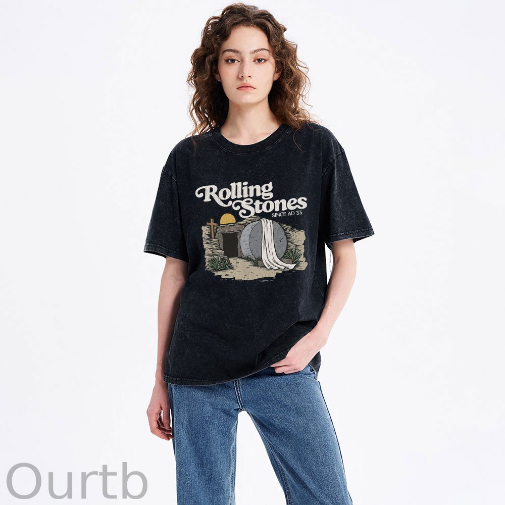 Rolling Stone Christian Washed T-Shirt