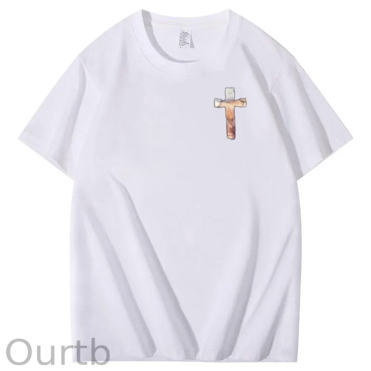 God Turns Broken Pieces Into Masterpieces Christian Pattern Crew Neck T-Shirt