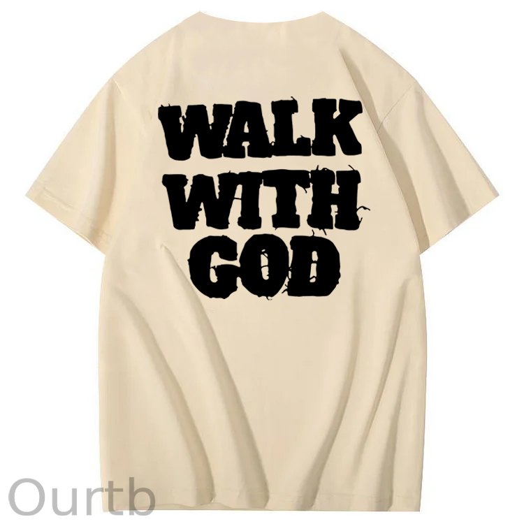 Walk With God 100% Cotton T-Shirt