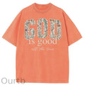 God Is Good All The Time Washed Cotton T-Shirt