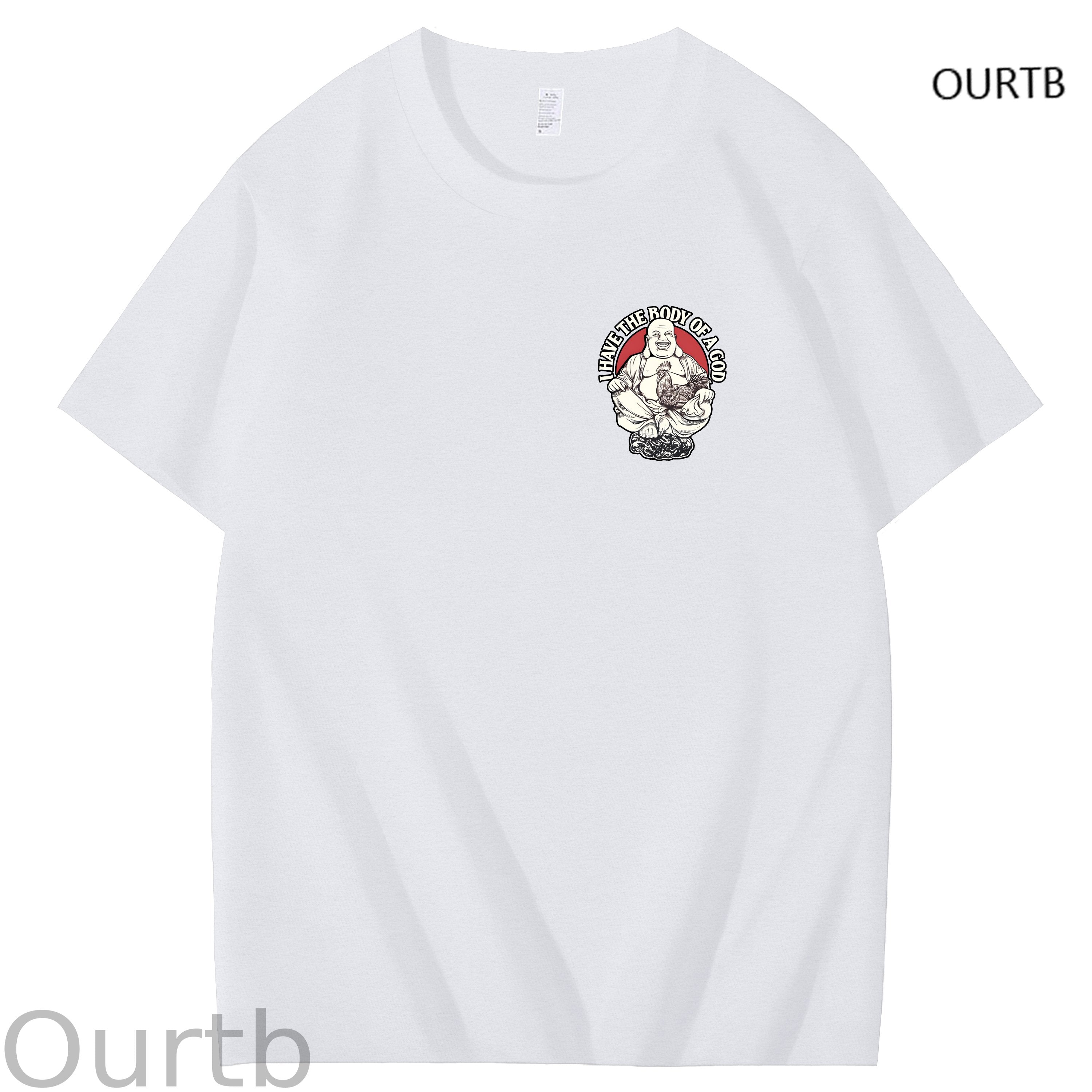 I Have The Body Of A God Funny Adoult Art Pattern Print T-Shirt